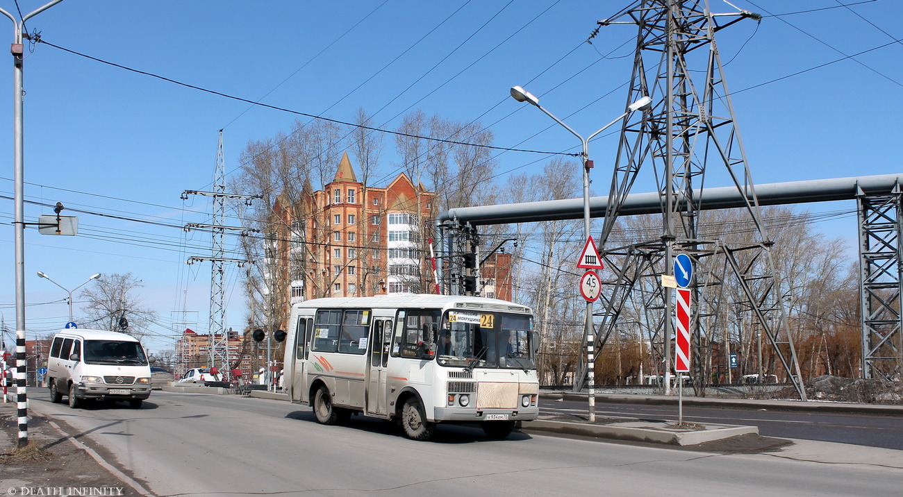 Томская область, ПАЗ-32054 № К 934 ЕМ 70