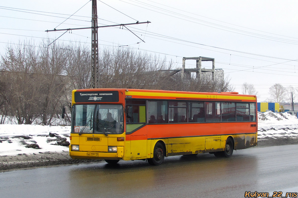 Алтайский край, Mercedes-Benz O405 № АО 599 22