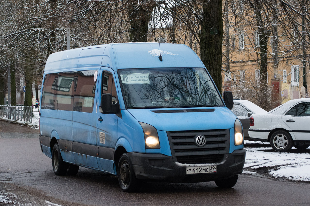 Калининградская область, Volkswagen Crafter № Р 412 МС 39 — Фото —  Автобусный транспорт