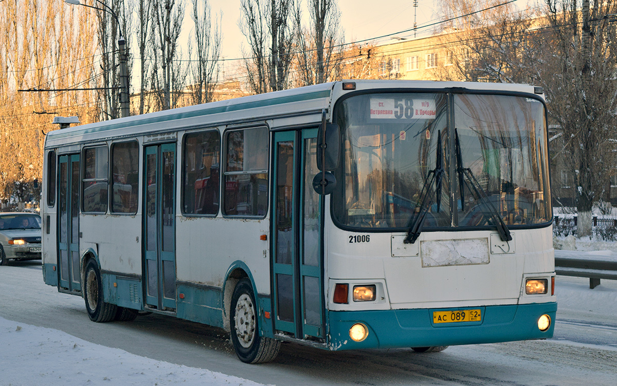 Нижегородская область, ЛиАЗ-5293.00 № 21006