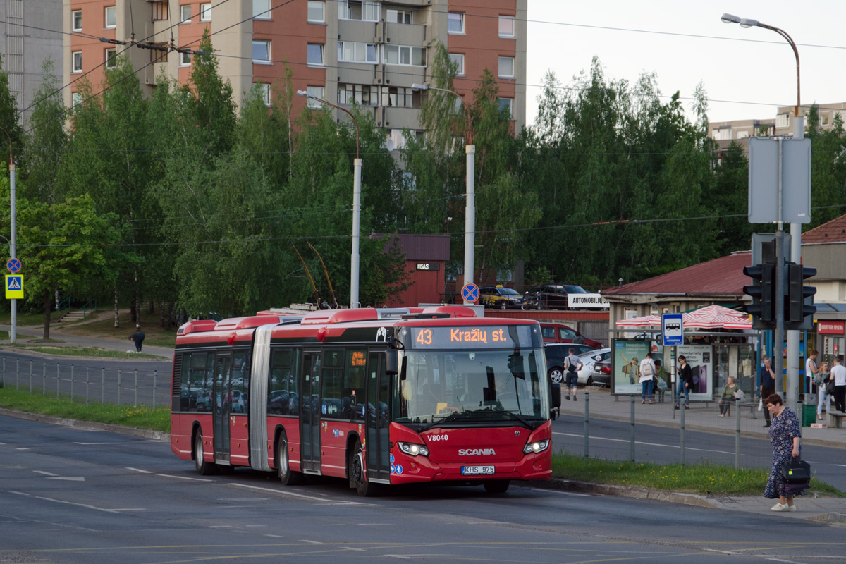 Litvánia, Scania Citywide LFA sz.: V8040