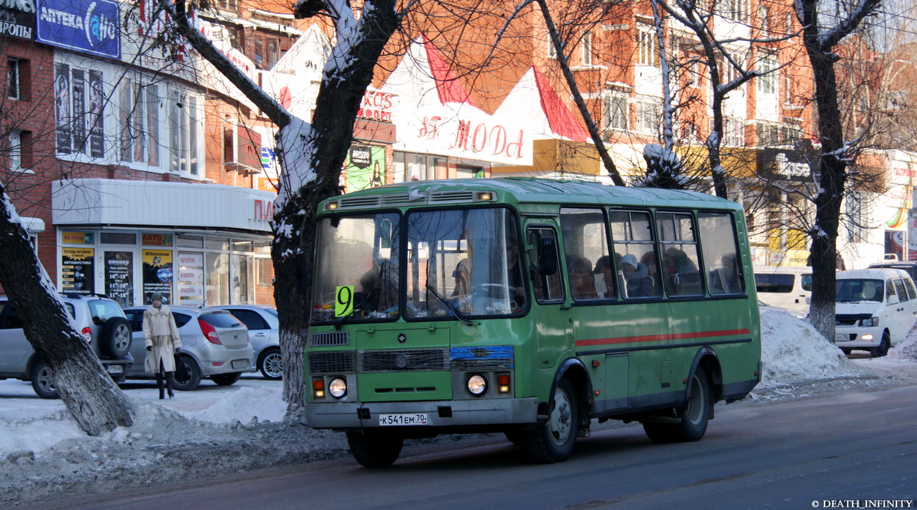 Томская область, ПАЗ-32054 № К 541 ЕМ 70