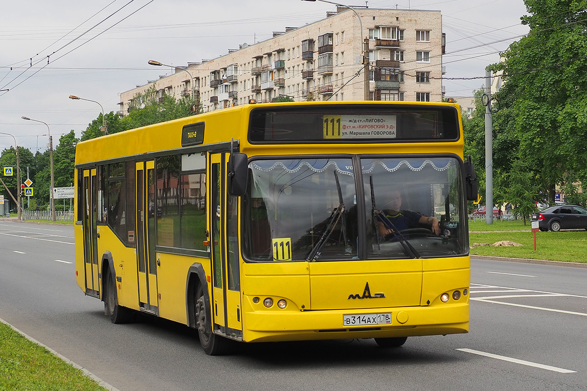 Санкт-Петербург, МАЗ-103.465 № В 314 АХ 178