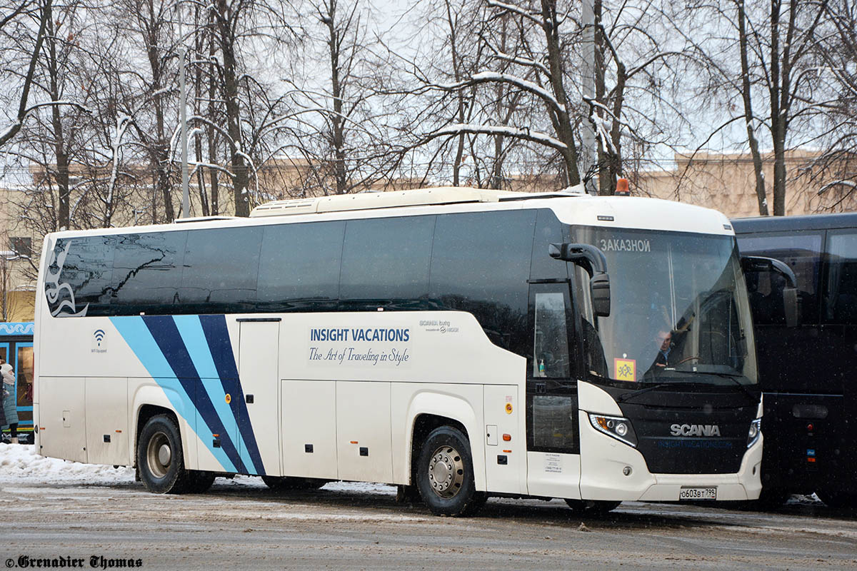 Москва, Scania Touring HD 12.0 № О 603 ВТ 799