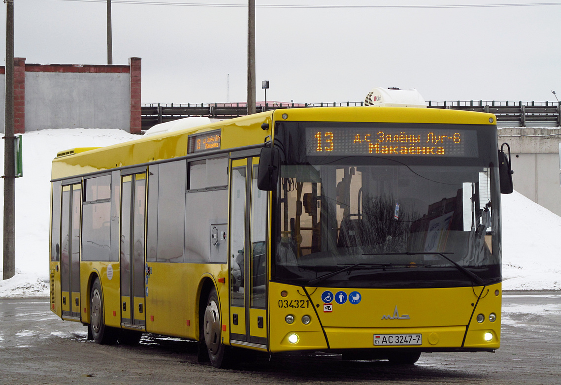 Mińsk, MAZ-203.069 Nr 034321