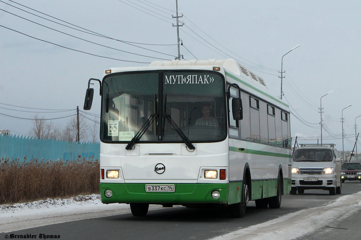 Саха (Якутия), ЛиАЗ-5256.57 № В 337 КС 14