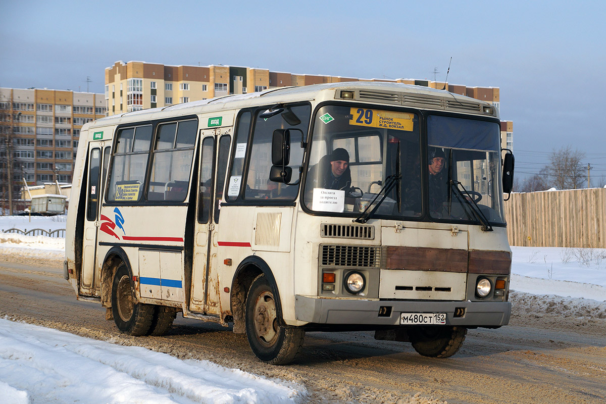 Коми, ПАЗ-32054 № М 480 СТ 152