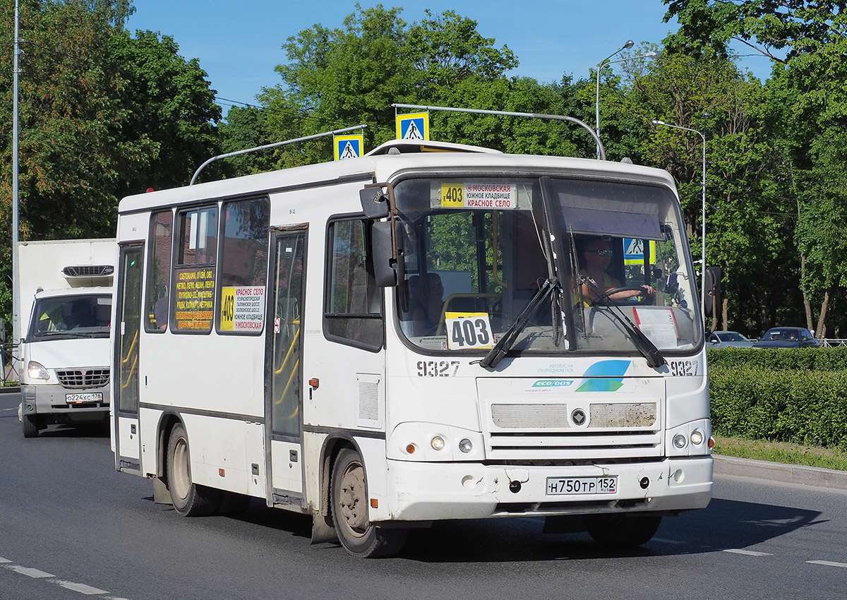 Ленинградская область, ПАЗ-320302-08 № 9327