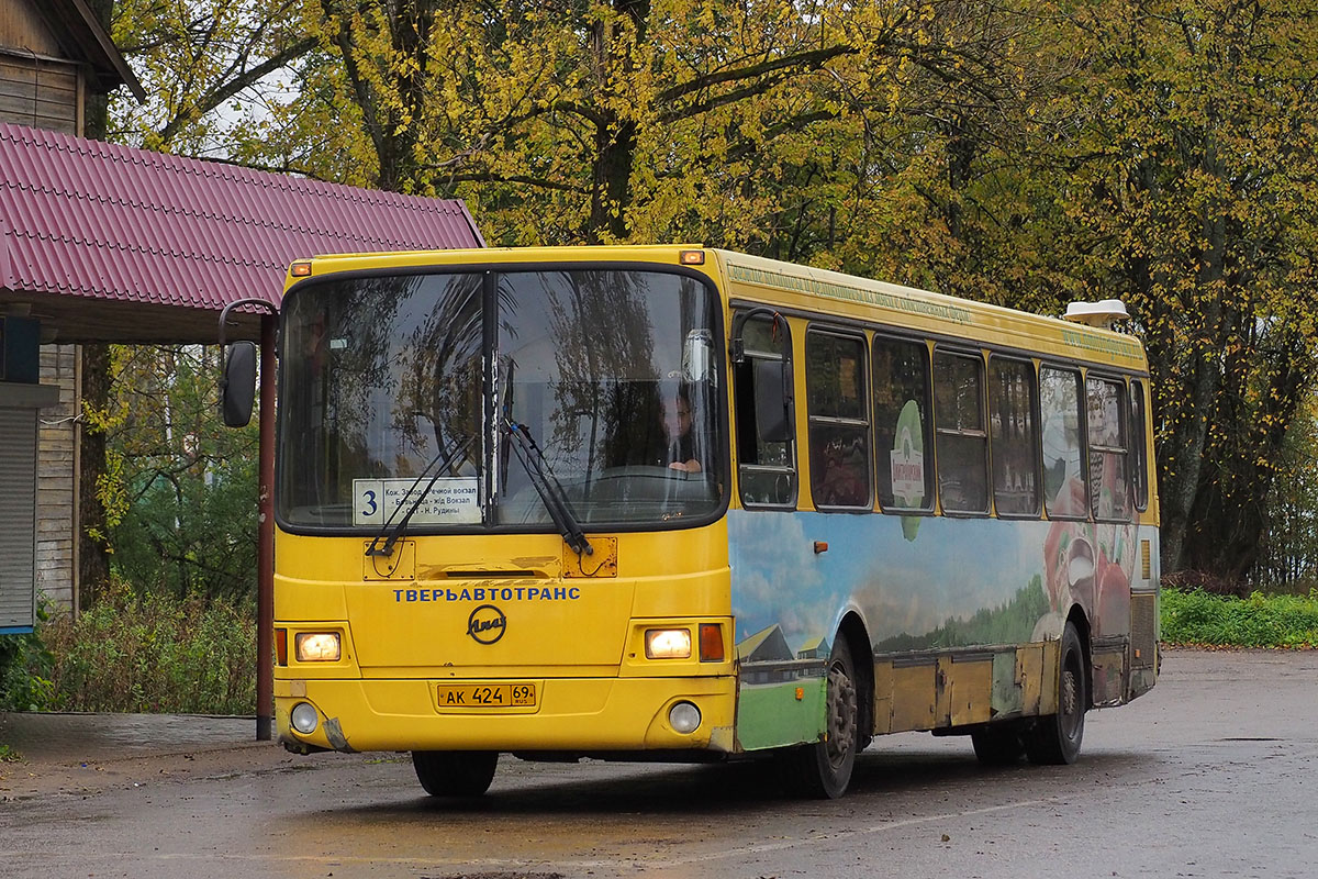 Тверская область, ЛиАЗ-5256.35 № АК 424 69