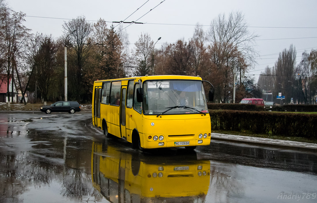 Волынская область, Богдан А09302 № AC 1128 BA