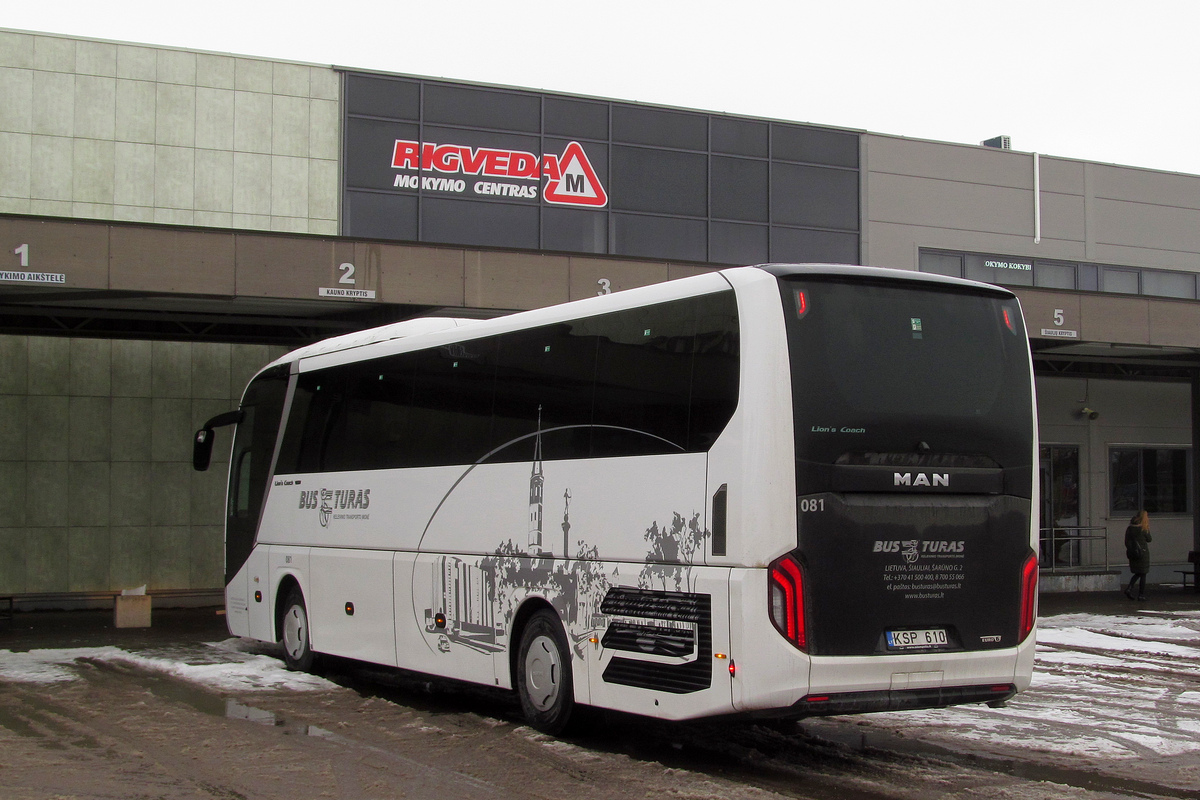 Литва, MAN R07 Lion's Coach RHC424 № 081