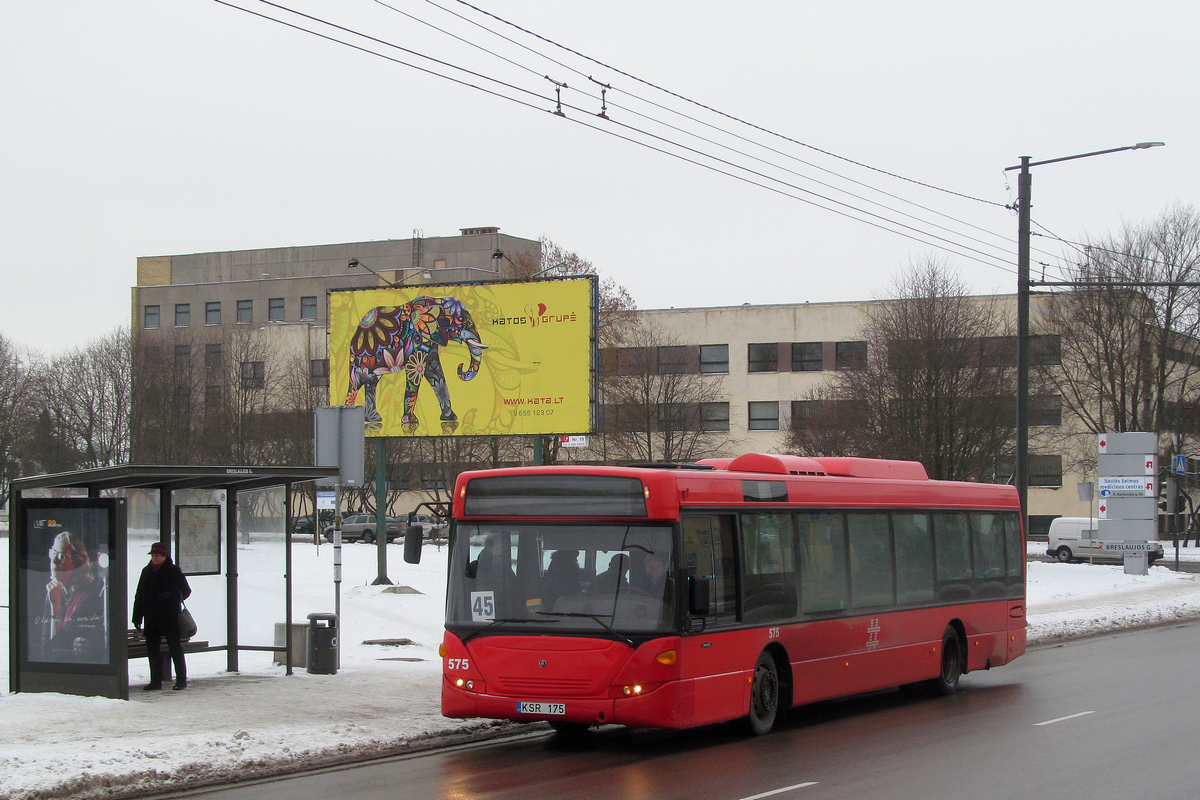 Литва, Scania OmniCity II № 575