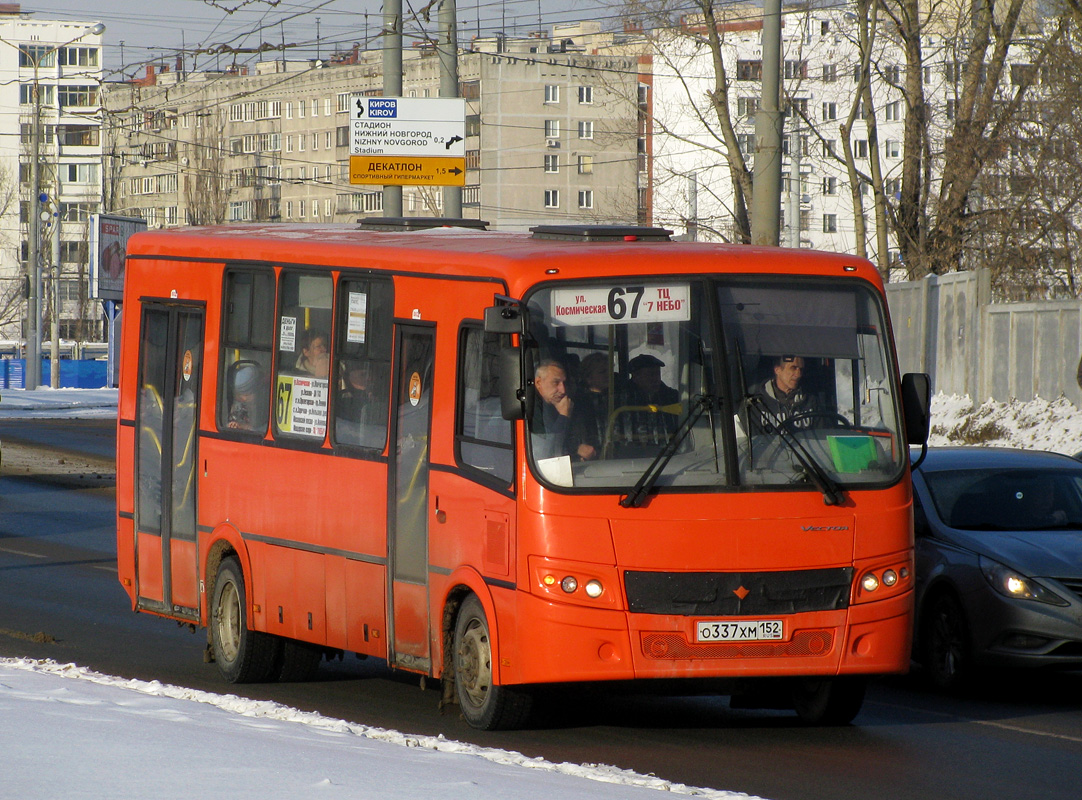 Nizhegorodskaya region, PAZ-320414-05 "Vektor" č. О 337 ХМ 152