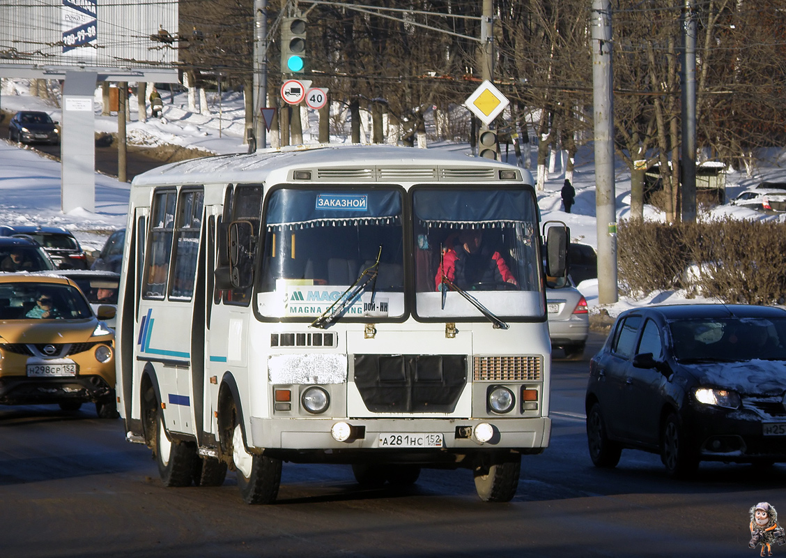 Нижегородская область, ПАЗ-32054 № А 281 НС 152