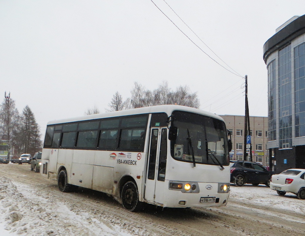 Удмуртия, Hyundai AeroTown (РЗГА) № Н 596 УР 18