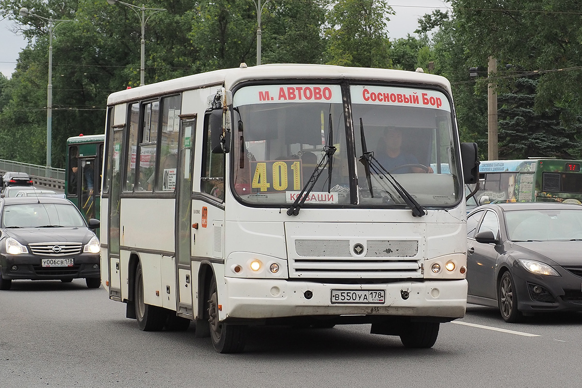 Ленинградская область, ПАЗ-320402-05 № В 550 УА 178