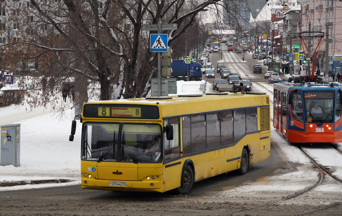 Пермский край, МАЗ-103.476 № Т 074 МС 59