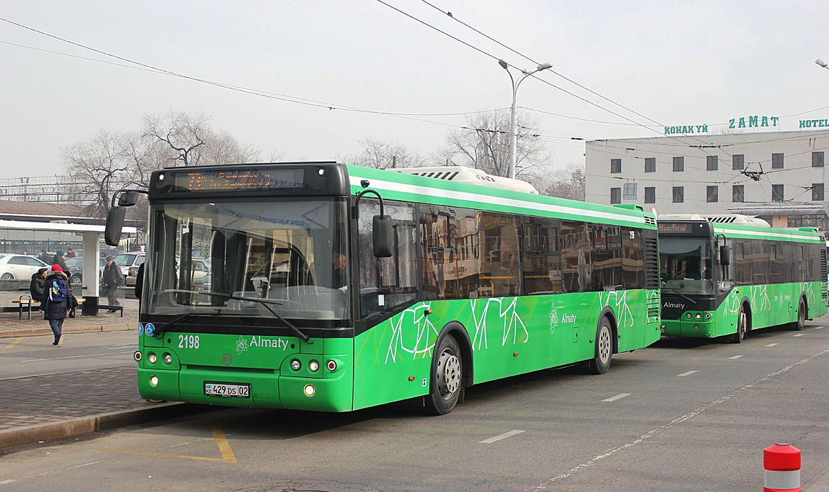 Almaty, LiAZ-5292.65 Nr. 2198