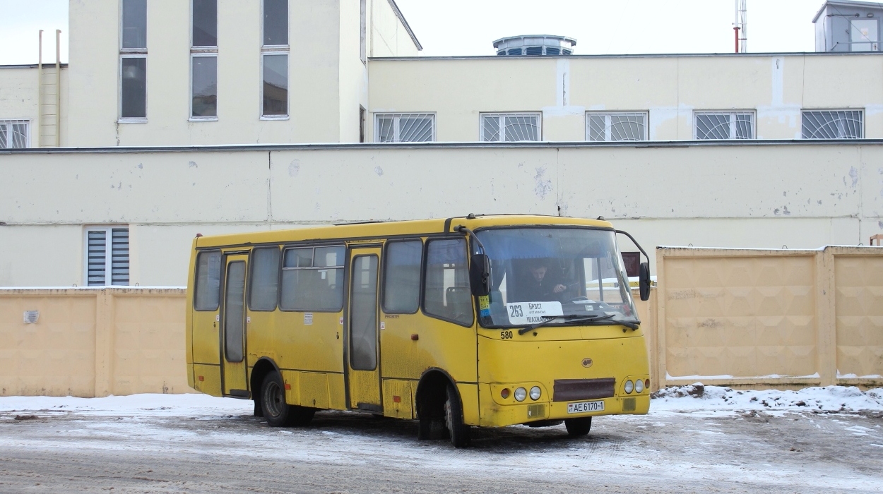 Брестская область, ГАРЗ А09202 "Радимич" № 580