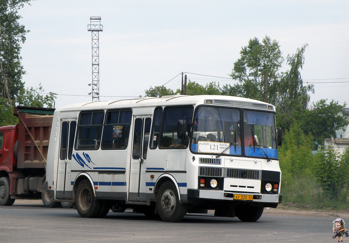 Нижегородская область, ПАЗ-32054 № АУ 530 52