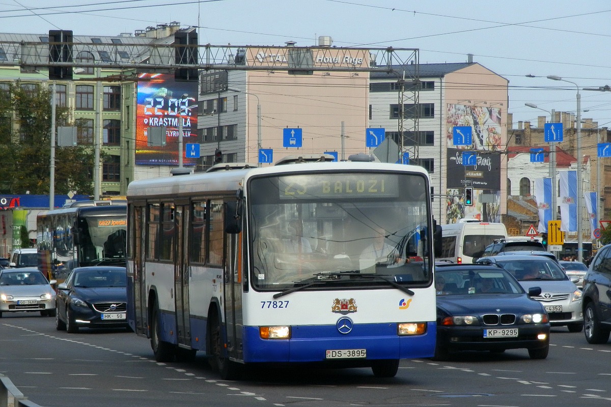 Латвия, Mercedes-Benz O345 № 77827