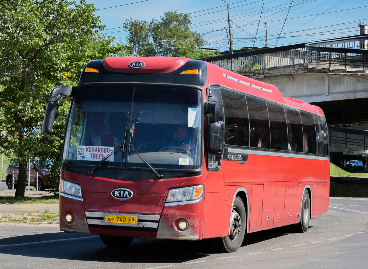 Тверская область, Kia Granbird № АМ 740 69 — Фото — Автобусный транспорт