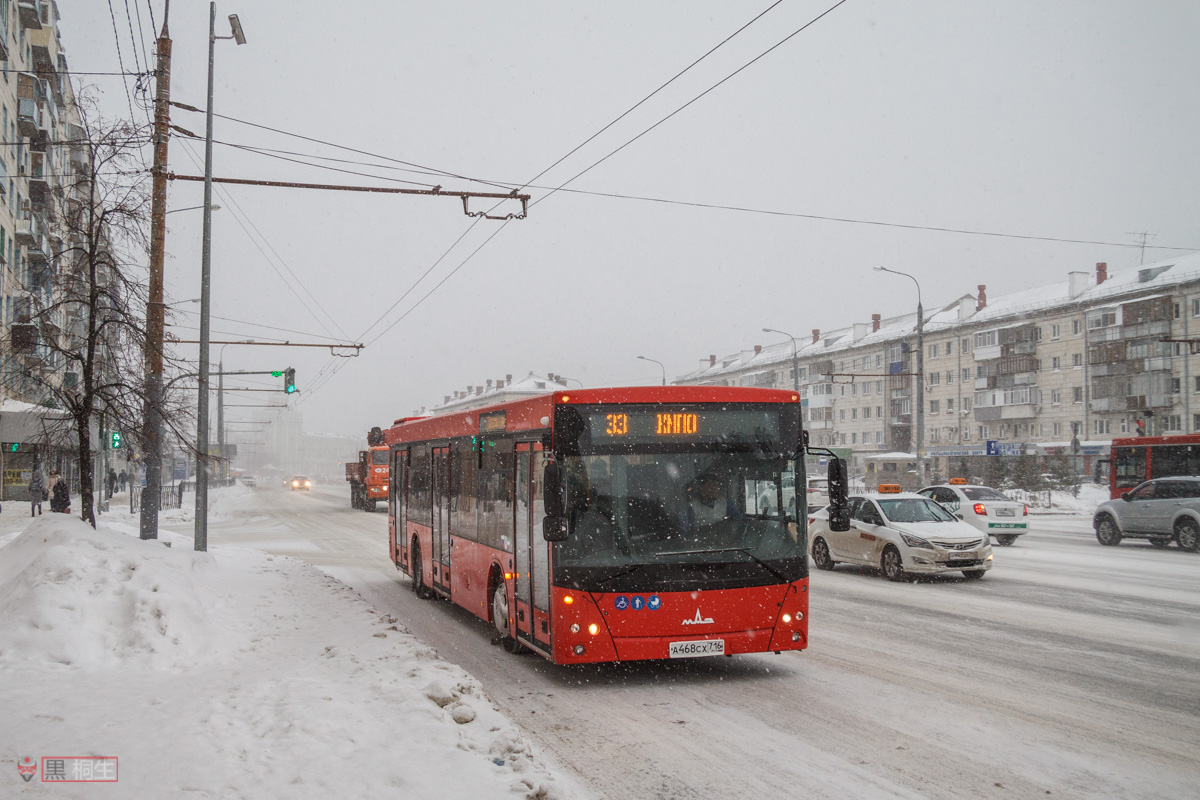 Татарстан, МАЗ-203.069 № А 468 СХ 716