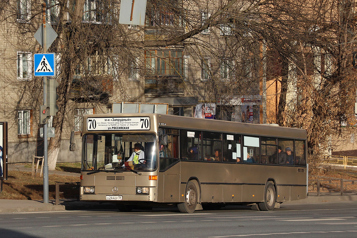 Пензенская область, Mercedes-Benz O405N № О 244 ЕР 58