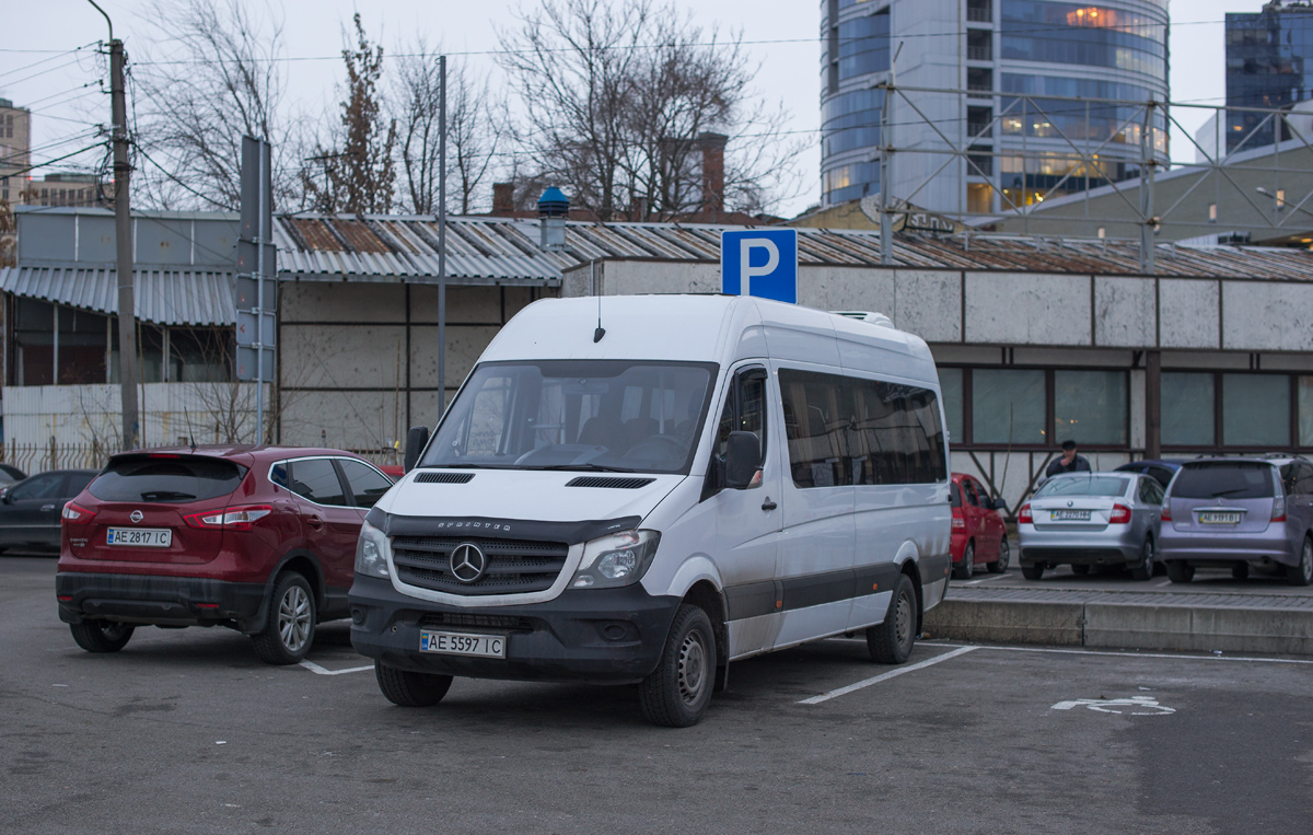 Днепропетровская область, Mercedes-Benz Sprinter W906 313CDI № AE 5597 IC