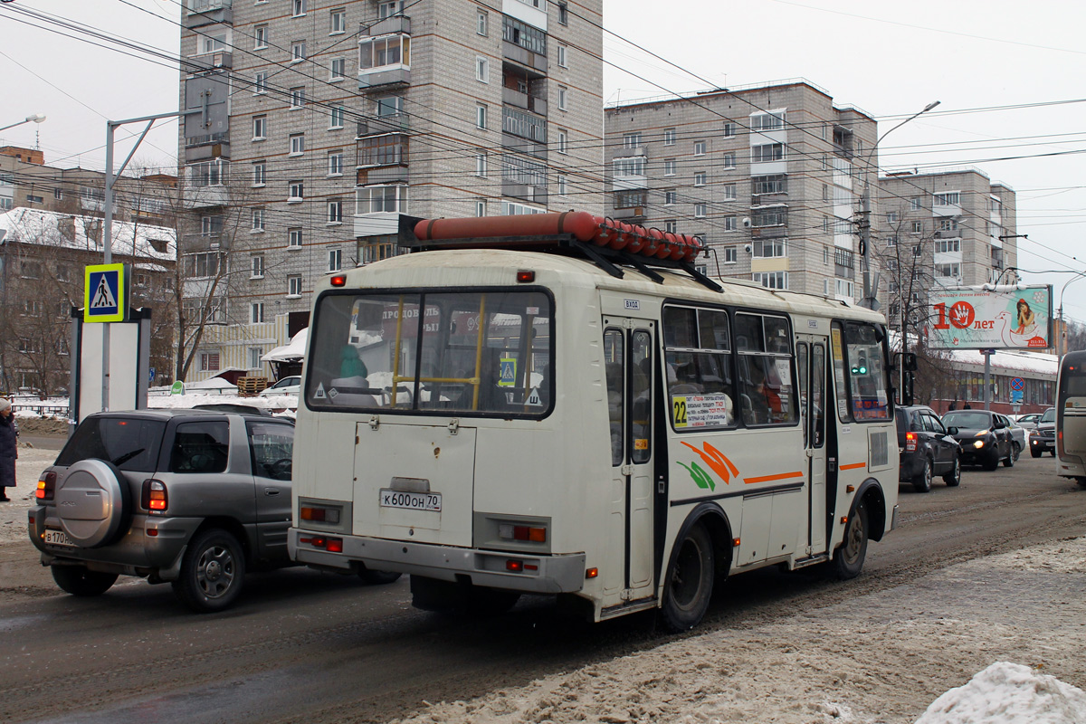 Томская область, ПАЗ-32054 № К 600 ОН 70