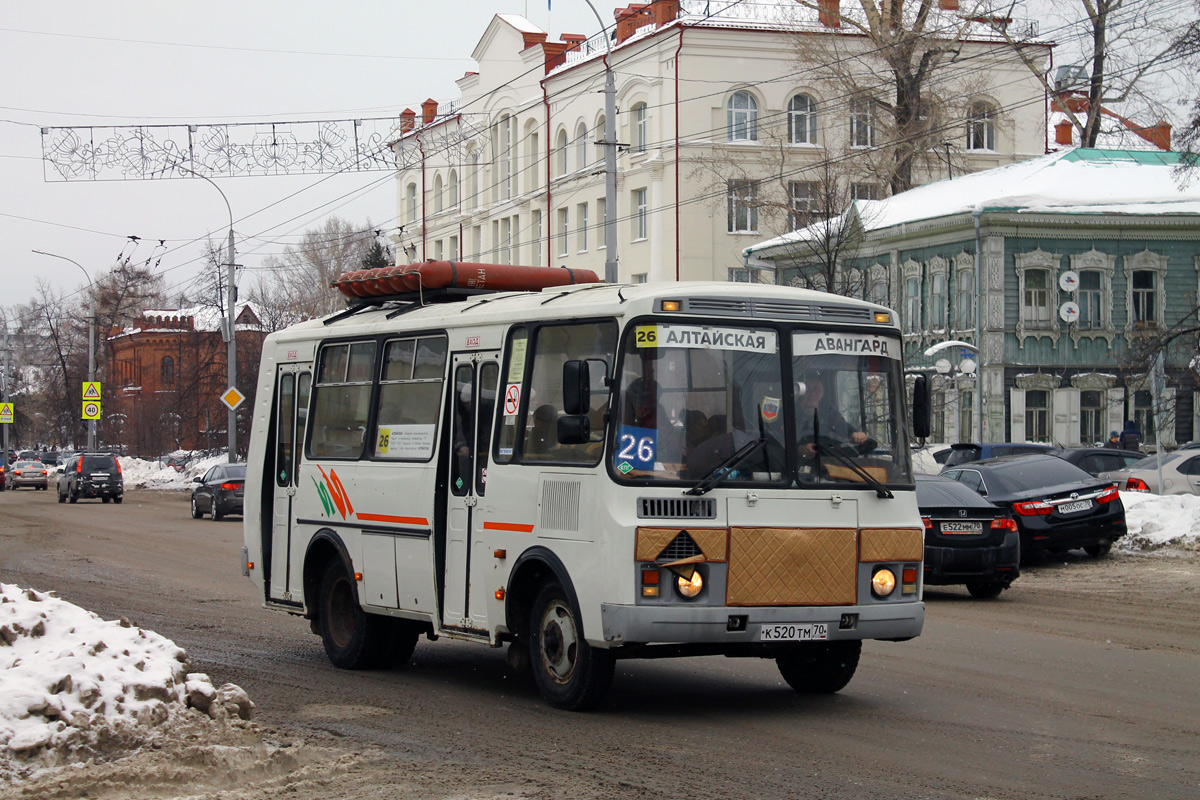 Томская область, ПАЗ-32054 № К 520 ТМ 70