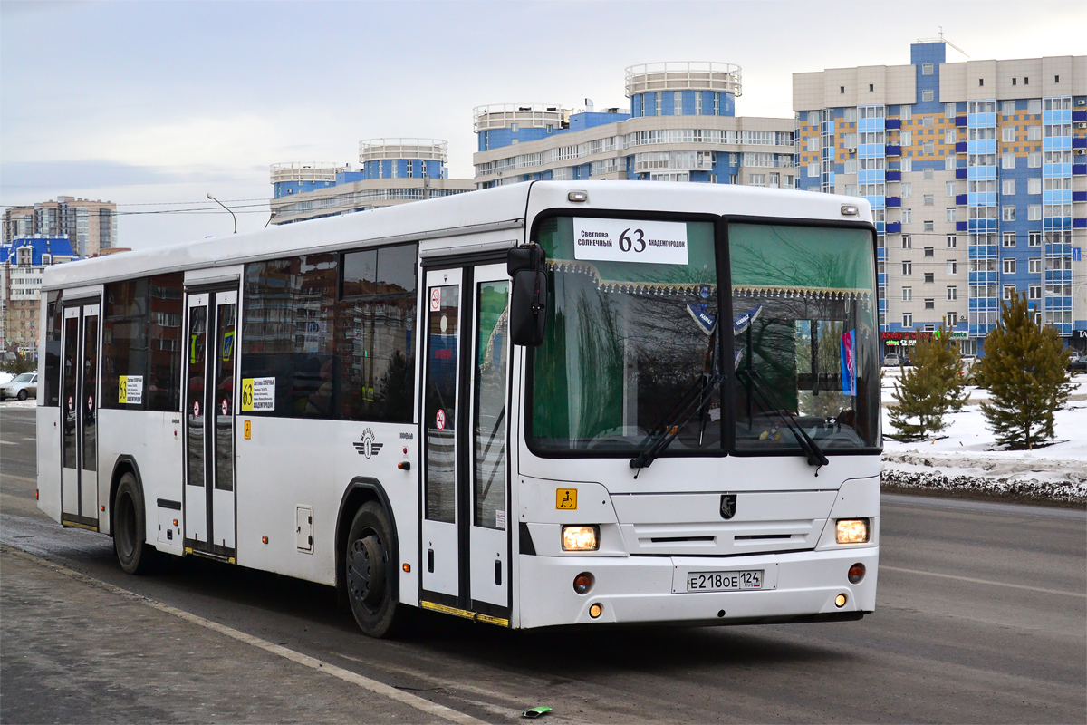 Region Krasnojarsk, NefAZ-52994-40-42 Nr. Е 218 ОЕ 124