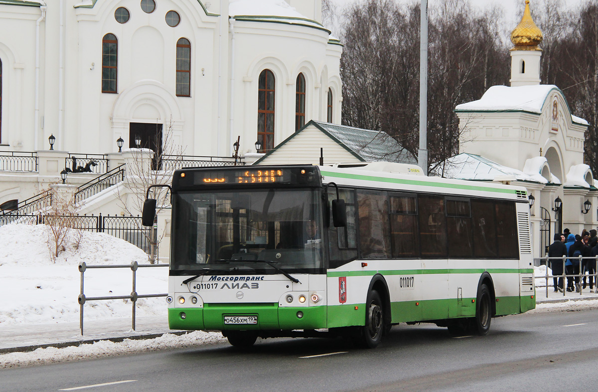 Москва, ЛиАЗ-5292.22 (2-2-2) № 011017