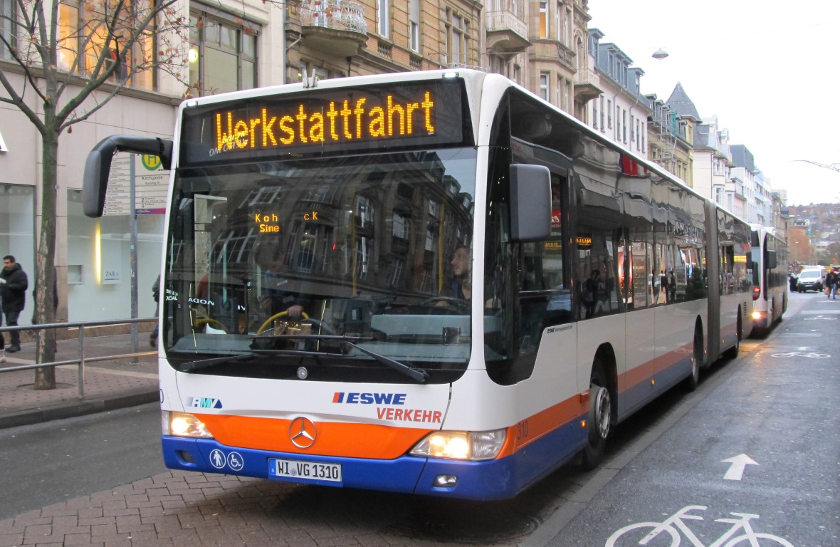 Hessen, Mercedes-Benz O530G Citaro facelift G sz.: 310