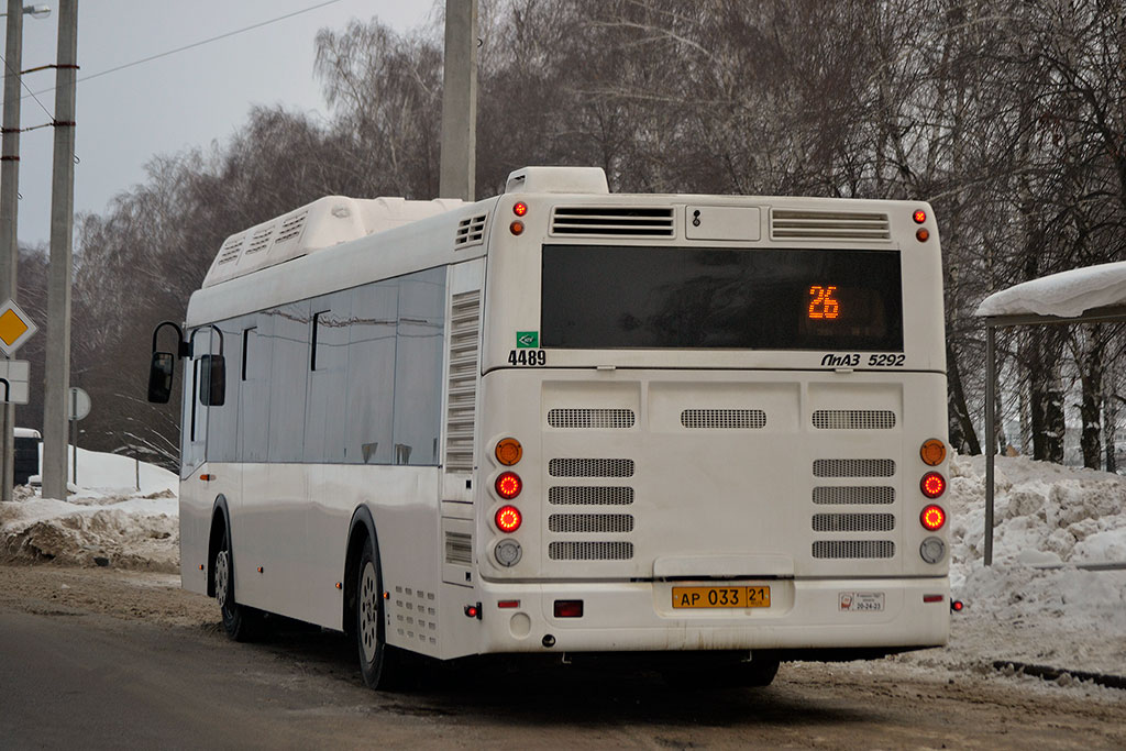 Chuvashia, LiAZ-5292.67 (CNG) # 4489