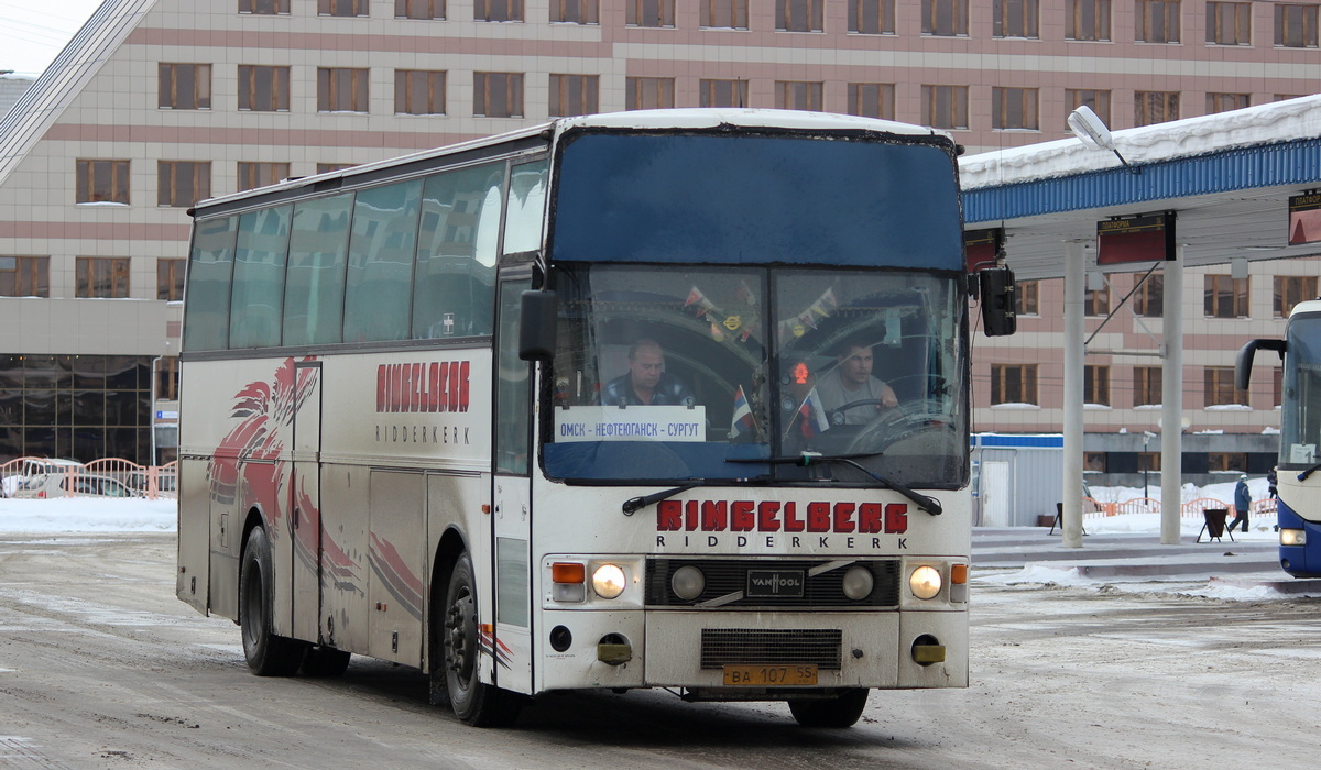 Омская область, Van Hool T8 Alizée 360 № ВА 107 55 — Фото — Автобусный  транспорт