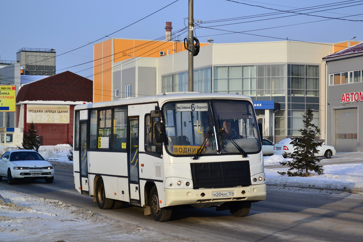 Красноярский край, ПАЗ-320402-05 № Н 204 НС 124