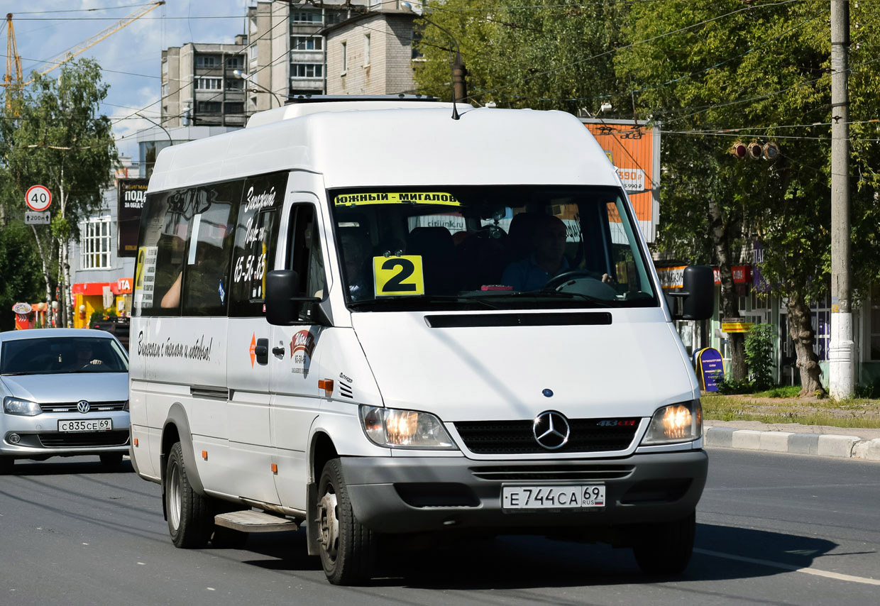 Тверская область, Луидор-223238 (MB Sprinter Classic) № Е 744 СА 69