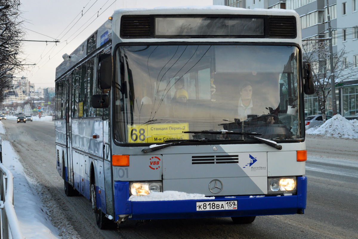 Perm region, Mercedes-Benz O407 č. К 818 ВА 159