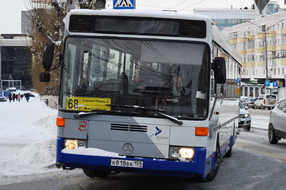 Perm region, Mercedes-Benz O407 № К 818 ВА 159