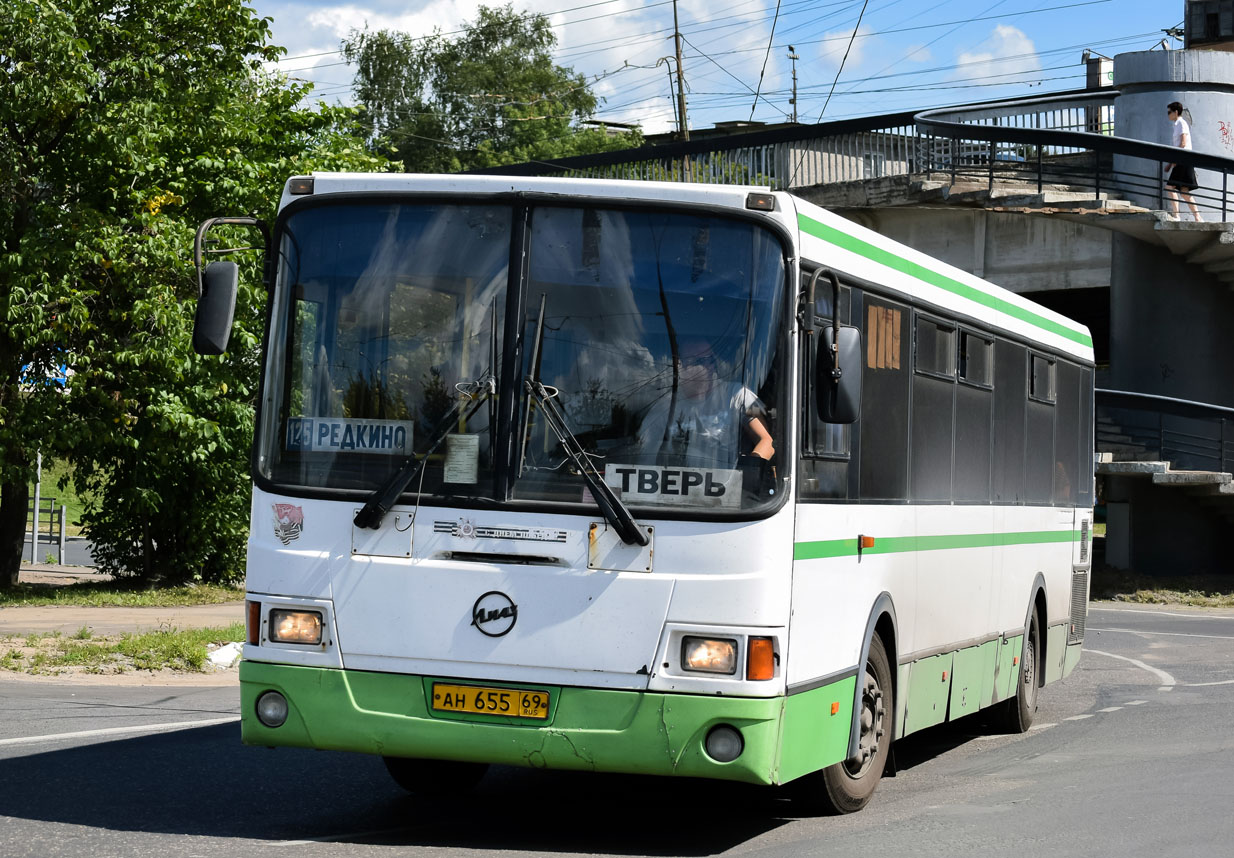 Тверская область, ЛиАЗ-5256.53-01 № АН 655 69