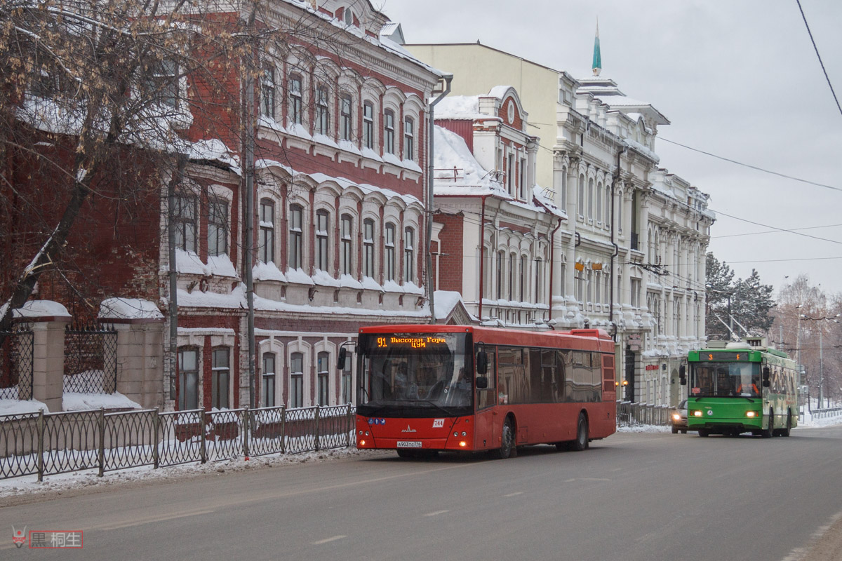 Татарстан, МАЗ-203.069 № 744