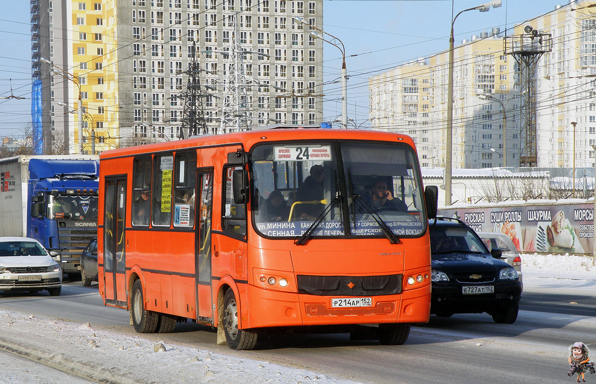 Нижегородская область, ПАЗ-320414-05 "Вектор" № Р 214 АР 152