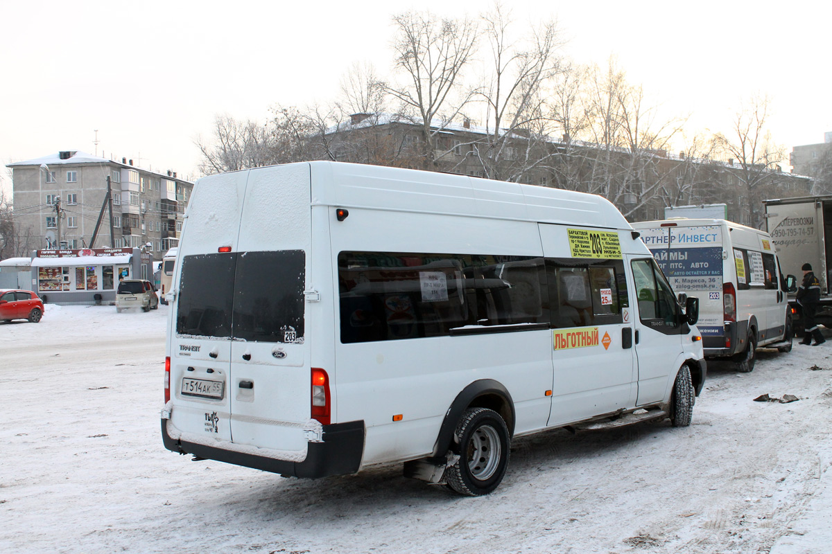 Омская область, Sollers Bus B-BF (Ford Transit) № Т 514 АК 55