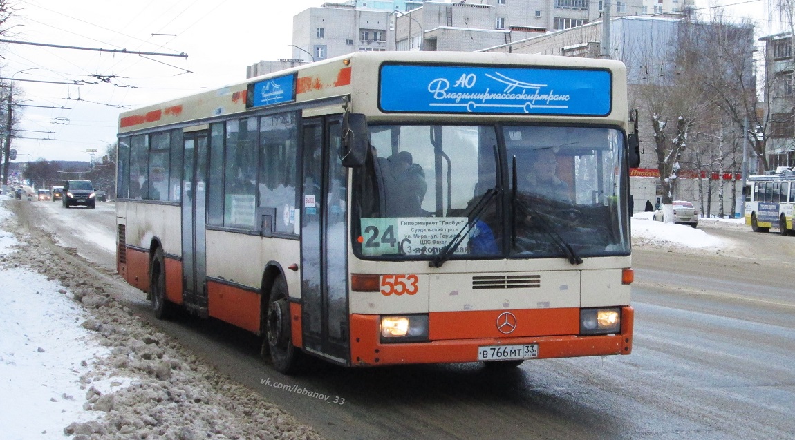 Vlagyimiri terület, Mercedes-Benz O405N2 sz.: 553