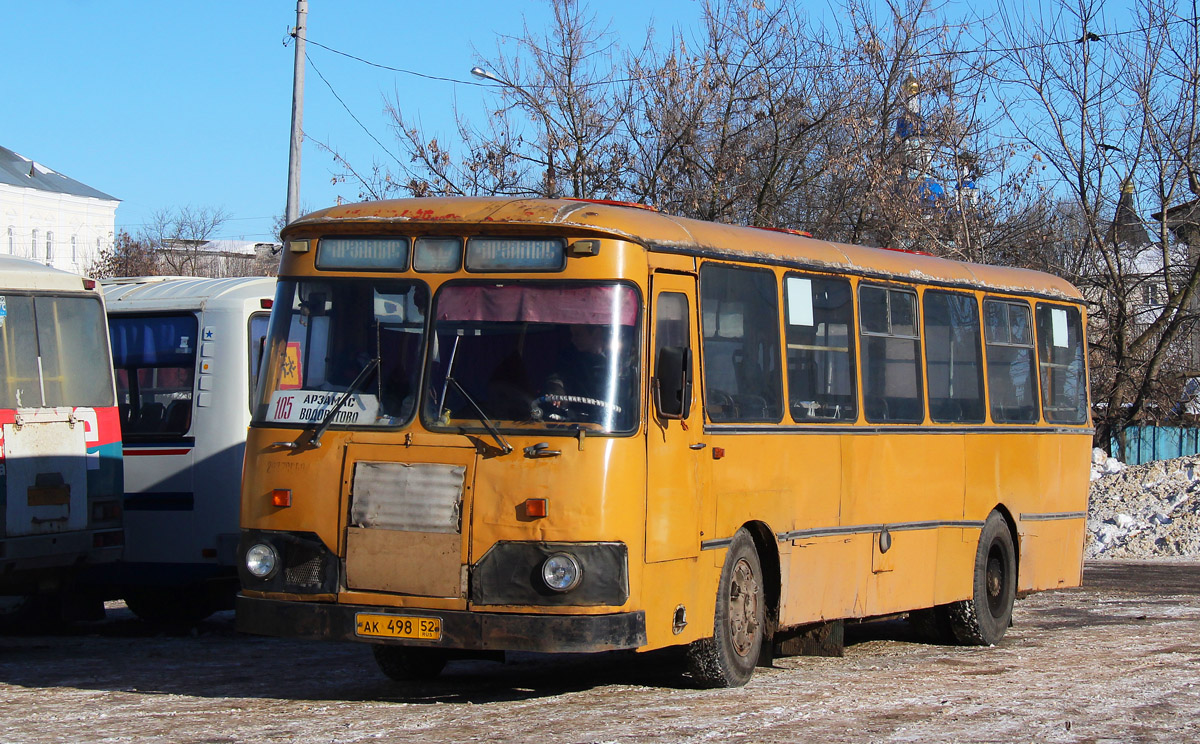 Нижегородская область, ЛиАЗ-677М № АК 498 52