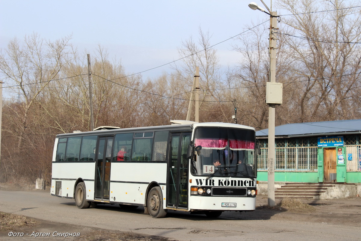 Восточно-Казахстанская область, Van Hool T815CL Integral № 928 AU 16