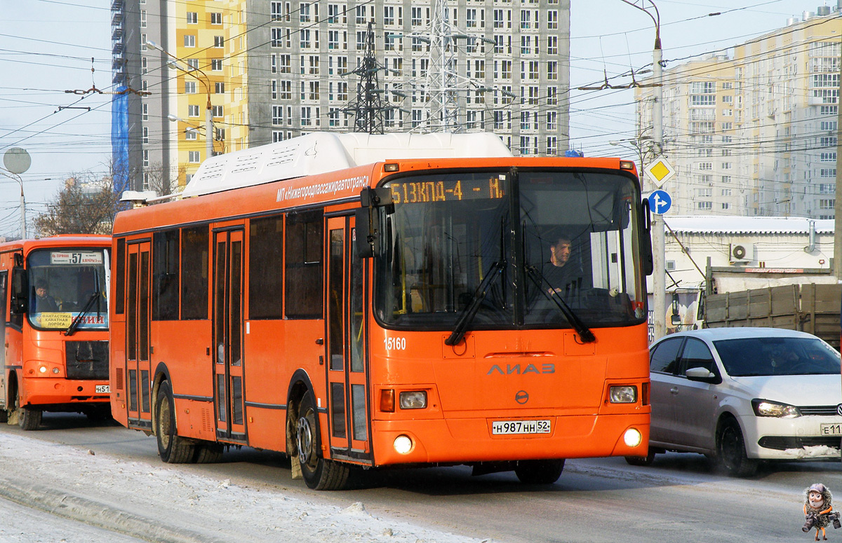 Нижегородская область, ЛиАЗ-5256.57 № 15160