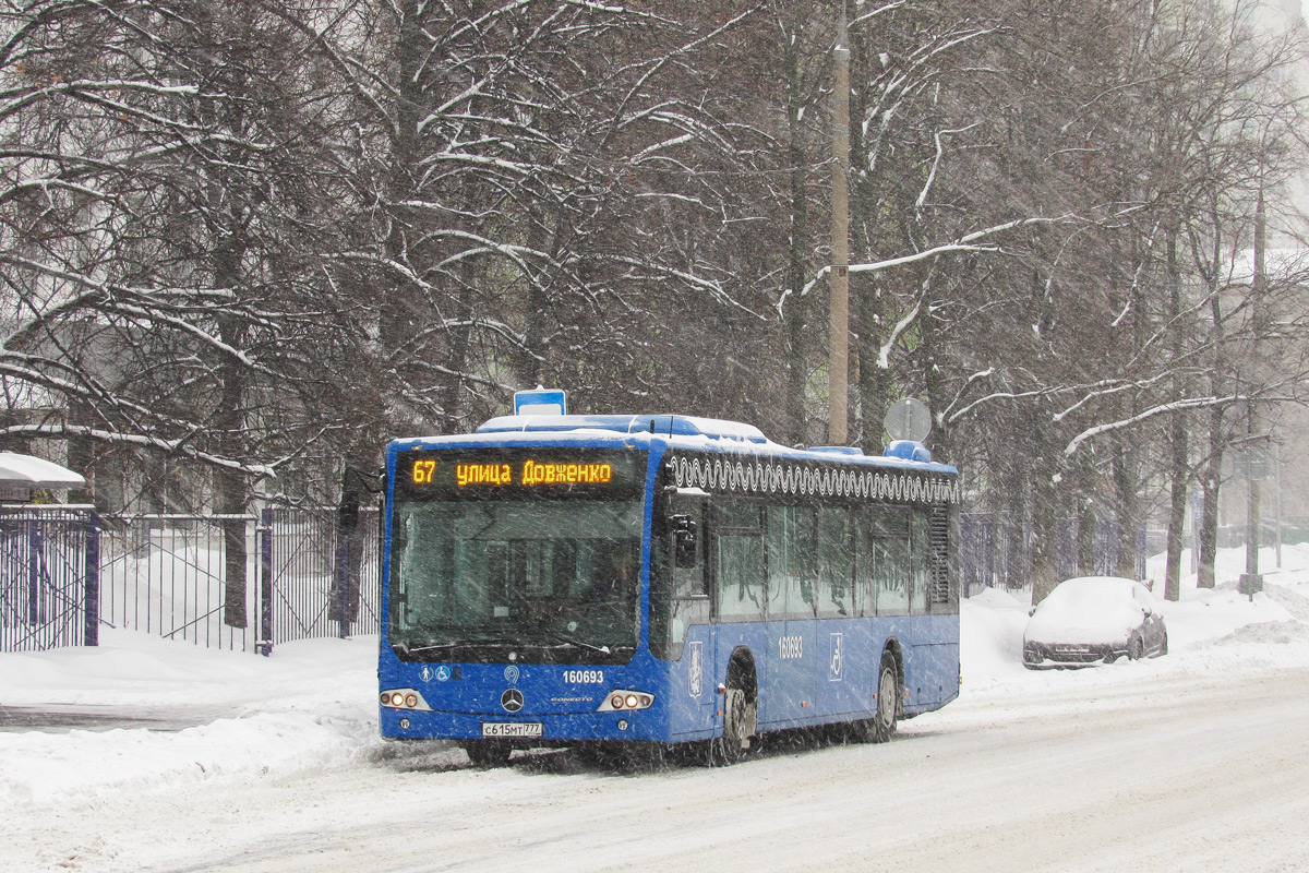 Москва, Mercedes-Benz Conecto II № 160693