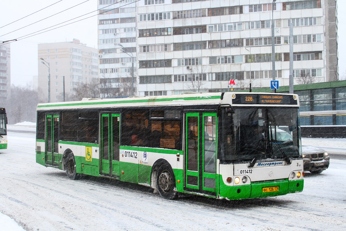 Москва, ЛиАЗ-5292.20 № 011412